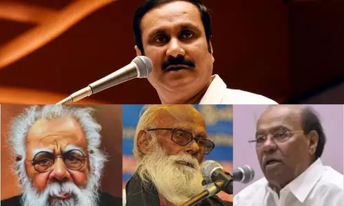 சமூகநீதியின் மும்மூர்த்திகள் பெரியார், ஆனை முத்து, ராமதாஸ் தான்..!- அன்புமணி ராமதாஸ்