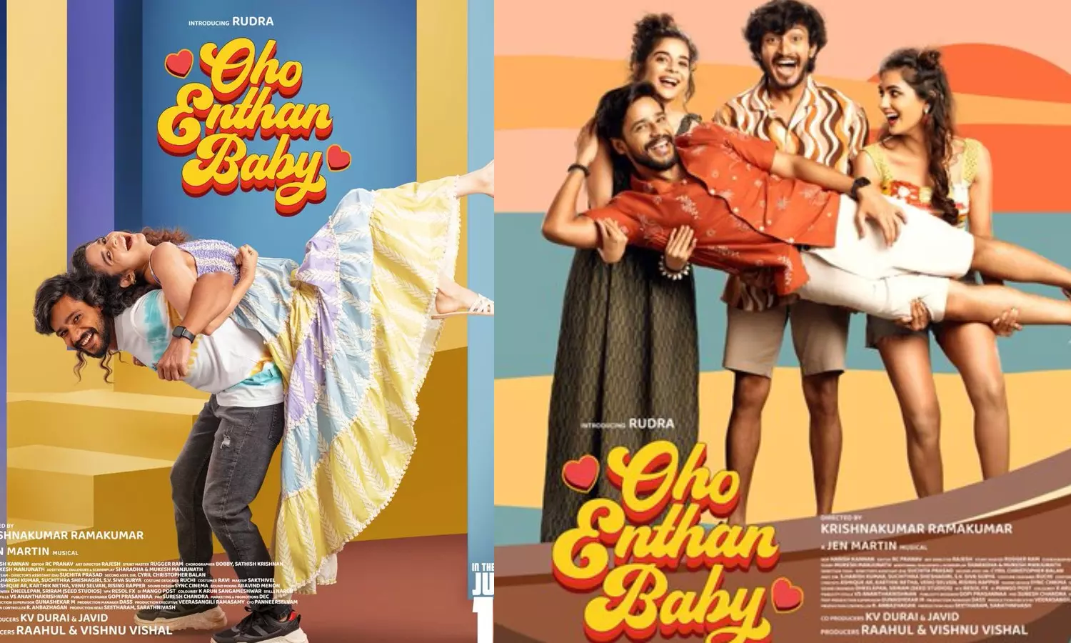 ஓஹோ எந்தன் பேபி படத்தின் டைட்டில் டிராக்  ரிலீஸ் அப்டேட்