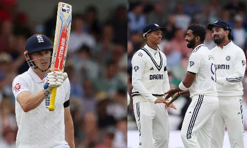 பும்ரா அபார பந்துவீச்சு: இங்கிலாந்து முதல் இன்னிங்சில் 465 ரன்கள் குவித்து ஆல்அவுட்