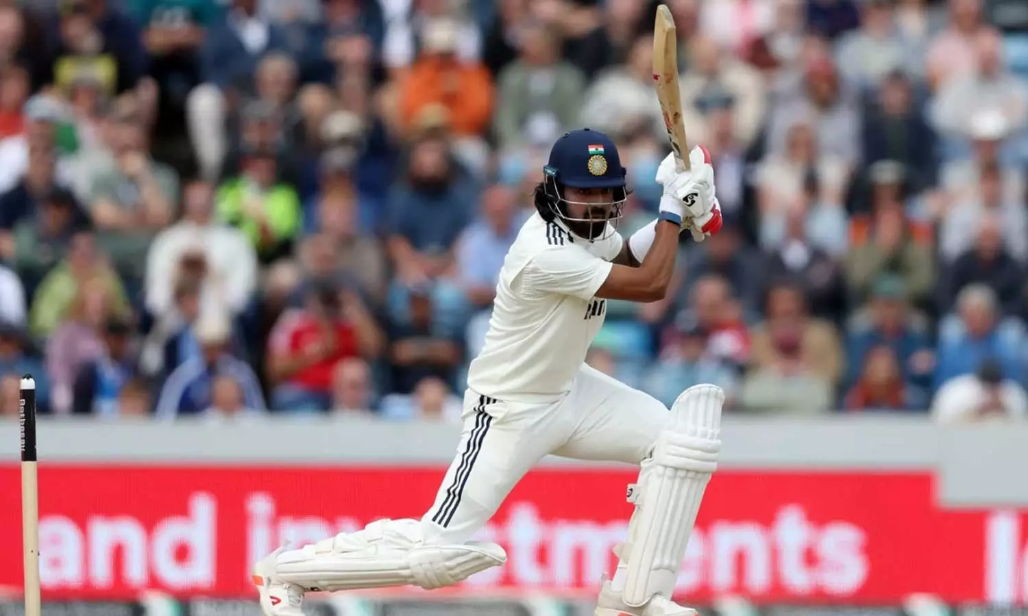 இங்கிலாந்துக்கு எதிரான முதல் டெஸ்ட்: 2ஆவது இன்னிங்சில் கே.எல். ராகுல் அபார சதம்