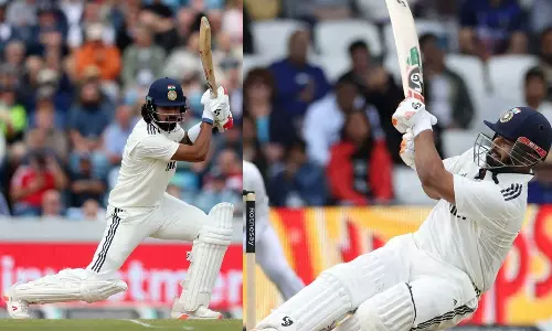 சுப்மன் கில் அவுட்: கே.எல். ராகுல், ரிஷப் பண்ட் நிதானம்- 4வது நாள் மதிய உணவு இடைவேளை வரை இந்தியா 153/3