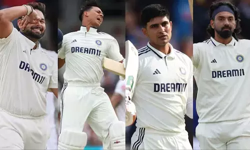 முதல் முறையாக ஒரே டெஸ்ட் போட்டியில் 5 சதங்கள் - இந்தியா அசத்தல் சாதனை