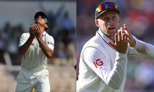 டெஸ்ட் போட்டிகளில் அதிக கேட்ச்கள்: ராகுல் டிராவிட்டின் சாதனையை சமன் செய்தார் ஜோ ரூட்