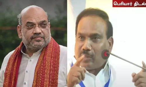 மத்திய உள்துறை அமைச்சர் அமித் ஷா ஒரு முட்டாள்: ஆ.ராசா கடும் விமர்சனம்