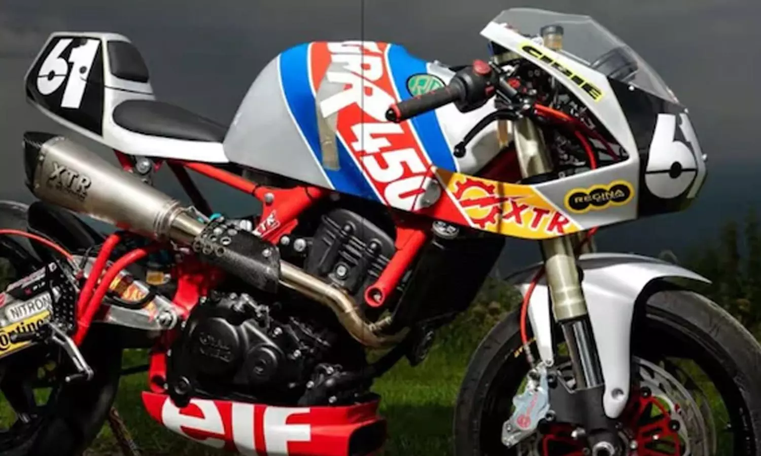 ரேசிங் களத்திற்காக ரெடியான ராயல் என்ஃபீல்டு கெரில்லா 450