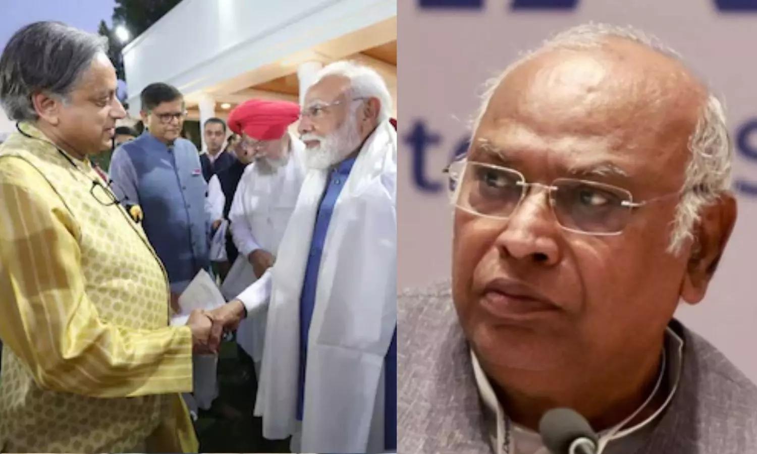 எங்களுக்கு நாடு தான் முதலில்.. சிலருக்கு மோடி தான் முதலில்.. அட்டாக் செய்த கார்கே - சசி தரூர் ரிப்ளை! எங்களுக்கு நாடு தான் முதலில்.. சிலருக்கு மோடி தான் முதலில்.. அட்டாக் செய்த கார்கே - சசி தரூர் ரிப்ளை!