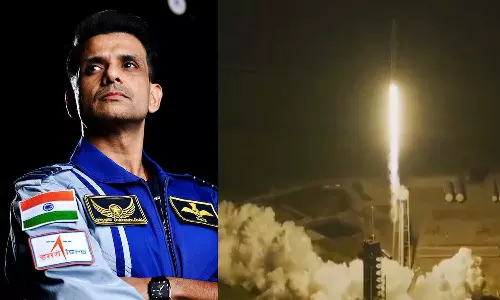 ஆக்சியம் 4 திட்டம்: இந்திய வீரர் சுபான்ஷு சுக்லாவுடன் விண்ணில் பாய்ந்தது டிராகன் விண்கலம்