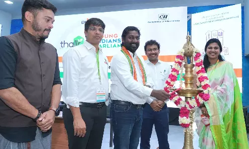 இளம் இந்திய பாராளுமன்றம் நிகழ்ச்சியை தொடங்கி வைத்தார் காங்கிரஸ் எம்.பி. விஜய் வசந்ந்