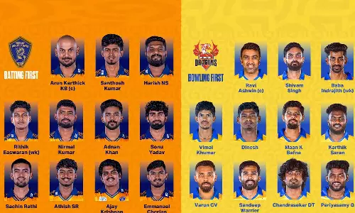 TNPL 2025: திண்டுக்கல் அணிக்கு எதிராக நெல்லை பேட்டிங் தேர்வு