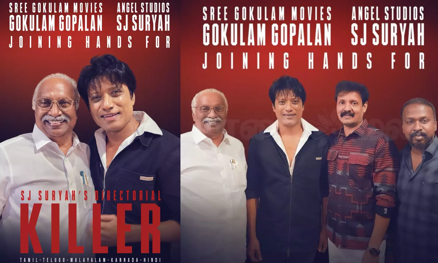 Killer - மீண்டும் இயக்குநர் அவதாரம் எடுத்த எஸ்.ஜே சூர்யா