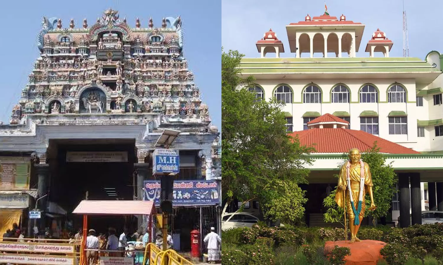 நெல்லையப்பர் கோவில் தேரோட்டத்தில் எந்தவித சாதி அடையாளங்களையும் பயன்படுத்தக்கூடாது - ஐகோர்ட் உத்தரவு நெல்லையப்பர் கோவில் தேரோட்டத்தில் எந்தவித சாதி அடையாளங்களையும் பயன்படுத்தக்கூடாது - ஐகோர்ட் உத்தரவு