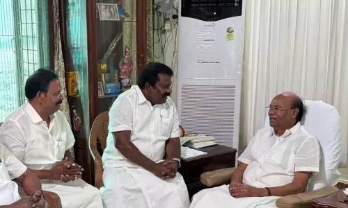 ராமதாஸ் -செல்வப்பெருந்தகை சந்திப்பு! தி.மு.க. கூட்டணியில் பா.ம.க.?