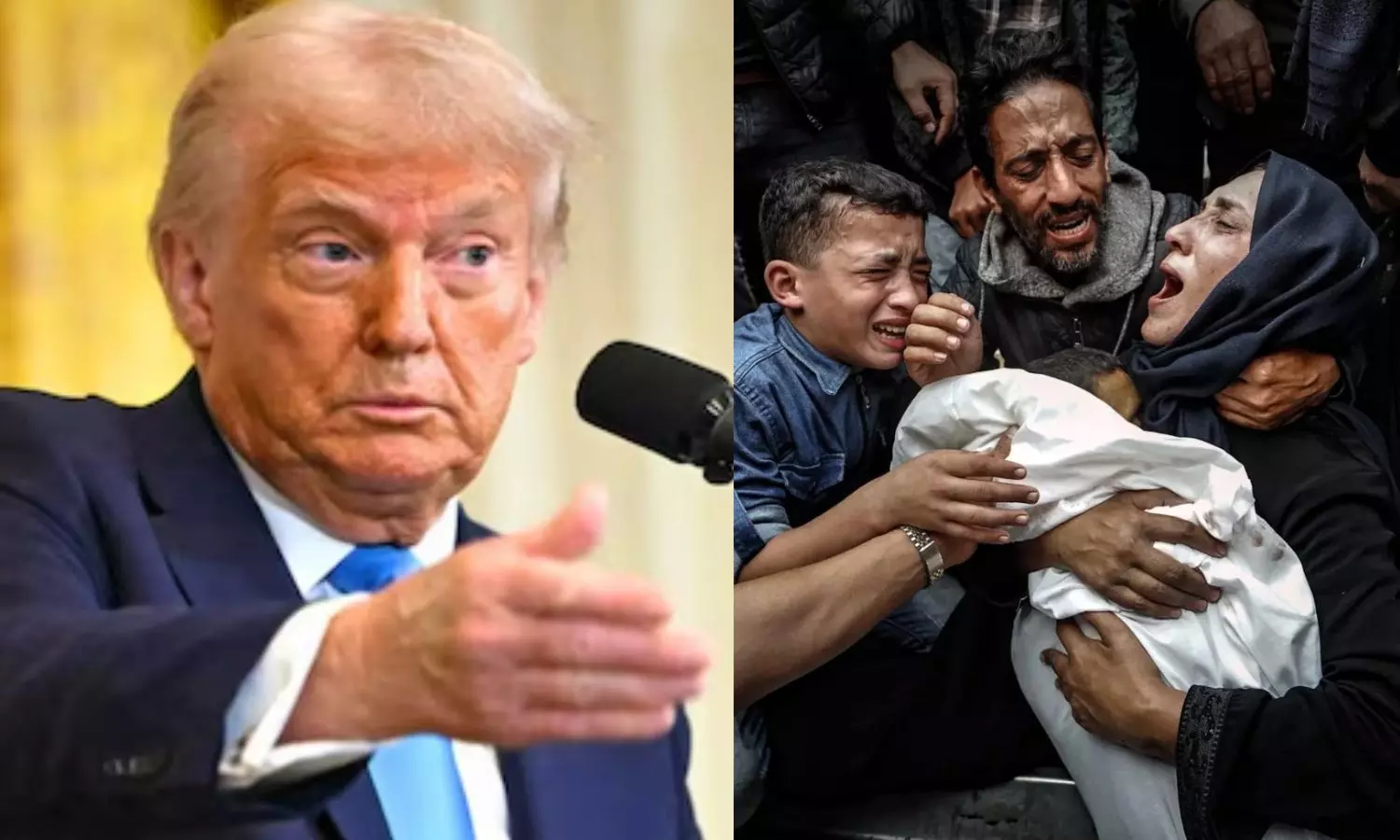 காசாவில் அடுத்த வாரத்திற்குள் போர் நிறுத்தம் ஏற்படும் - டொனால்டு டிரம்ப் காசாவில் அடுத்த வாரத்திற்குள் போர் நிறுத்தம் ஏற்படும் - டொனால்டு டிரம்ப்