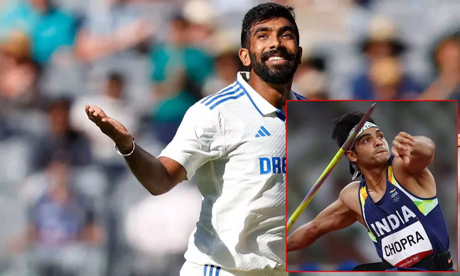 பும்ராவால் ஈட்டி எறிதல் போட்டியிலும் ஆதிக்கம் செலுத்த முடியும்: நீரஜ் சோப்ரா பும்ராவால் ஈட்டி எறிதல் போட்டியிலும் ஆதிக்கம் செலுத்த முடியும்: நீரஜ் சோப்ரா