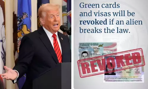 இப்படி செய்தால் கிரீன் கார்டு மற்றும் விசா ரத்து செய்யப்படும் - அமெரிக்கா எச்சரிக்கை