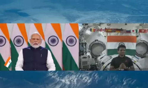 விண்வெளி நிலையத்திற்கு கேரட் அல்வாவும், ரசமும்..! சுபான்ஷூ சுக்லாவுடன் பிரதமர் கலகல உரையாடல்