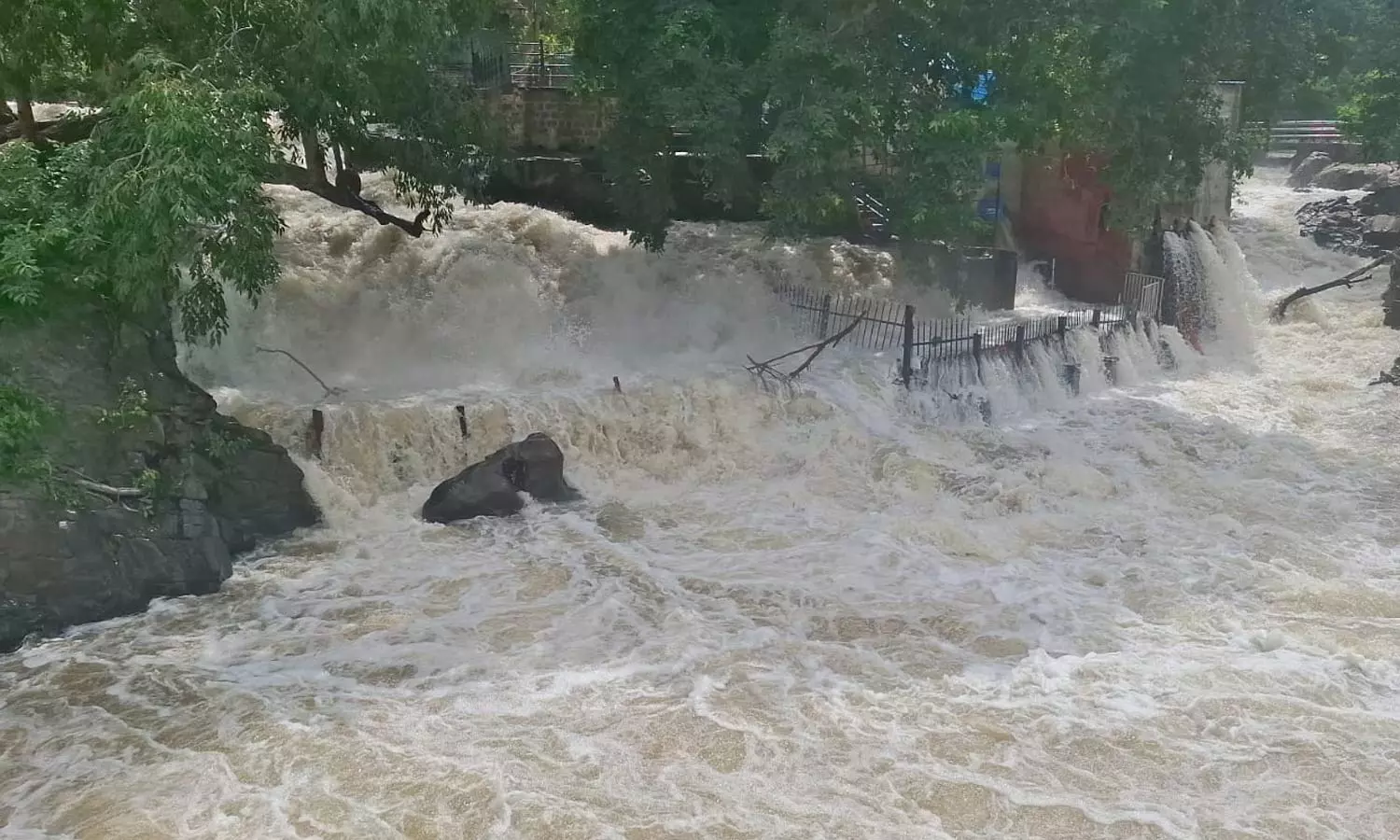 ஒகேனக்கல்லுக்கு நீர்வரத்து 58 ஆயிரம் கனஅடியாக குறைந்தது: பரிசல் இயக்க, அருவியில் குளிக்க தடை