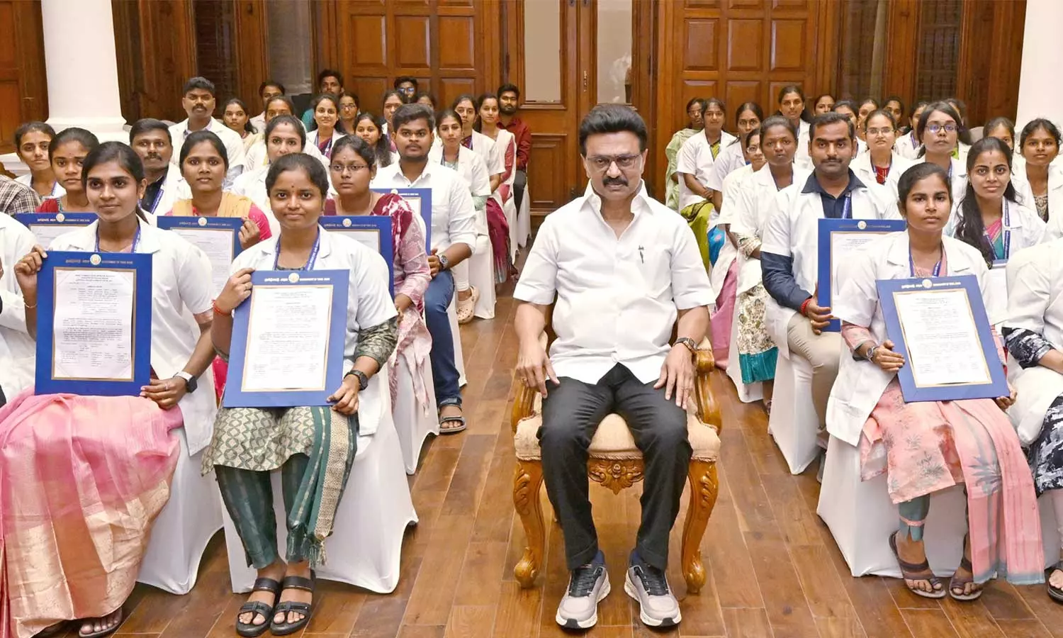 மருத்துவ துறையில் 172 பேருக்கு பணி நியமனம்- முதலமைச்சர் மு.க.ஸ்டாலின் வழங்கினார்