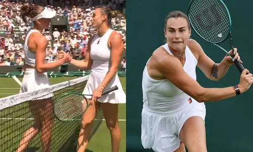 விம்பிள்டன் டென்னிஸ்: முதல் சுற்றில் சபலென்கா வெற்றி