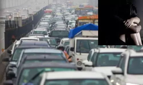 காரில் வைத்து சிறுமி பாலியல் வன்கொடுமை.. நெடுஞ்சாலையில் நடந்த பயங்கரம்