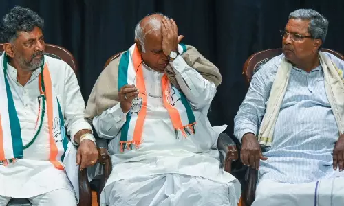 அடுத்த சில மாதத்தில் கர்நாடக முதல்வர் ஆகும் டி.கே.சிவகுமார்?.. கார்கே கொடுத்த ஹிண்ட்!