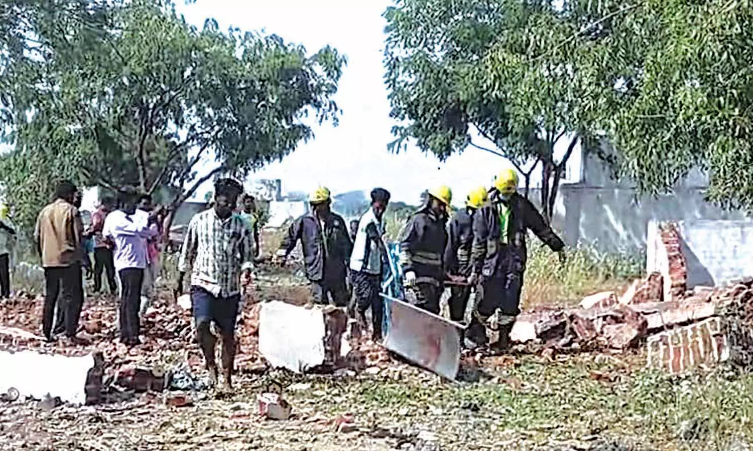 பட்டாசு ஆலை வெடிவிபத்தில் உயிரிழந்தோர் எண்ணிக்கை 7-ஆக உயர்வு பட்டாசு ஆலை வெடிவிபத்தில் உயிரிழந்தோர் எண்ணிக்கை 7-ஆக உயர்வு