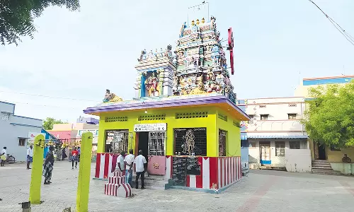 விருதுநகர் கலெக்டர் அலுவலகம் அருகில் உள்ள காளியம்மன் கோவில் உண்டியல் கொள்ளை