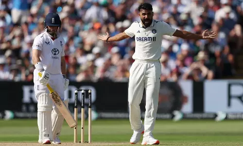 பர்மிங்காம் டெஸ்ட்: இரண்டாம் நாள் முடிவில் இங்கிலாந்து 77/3