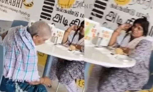 கைது நடவடிக்கைக்கு பயந்து நிகிதா கோவையில் பதுங்கலா?- ஓட்டலில் அமர்ந்திருந்த வீடியோ வெளியானது