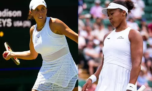 விம்பிள்டன் டென்னிஸ்: 3-வது சுற்றில் மேடிசன் கீஸ்- ஒசாகா அதிர்ச்சி தோல்வி