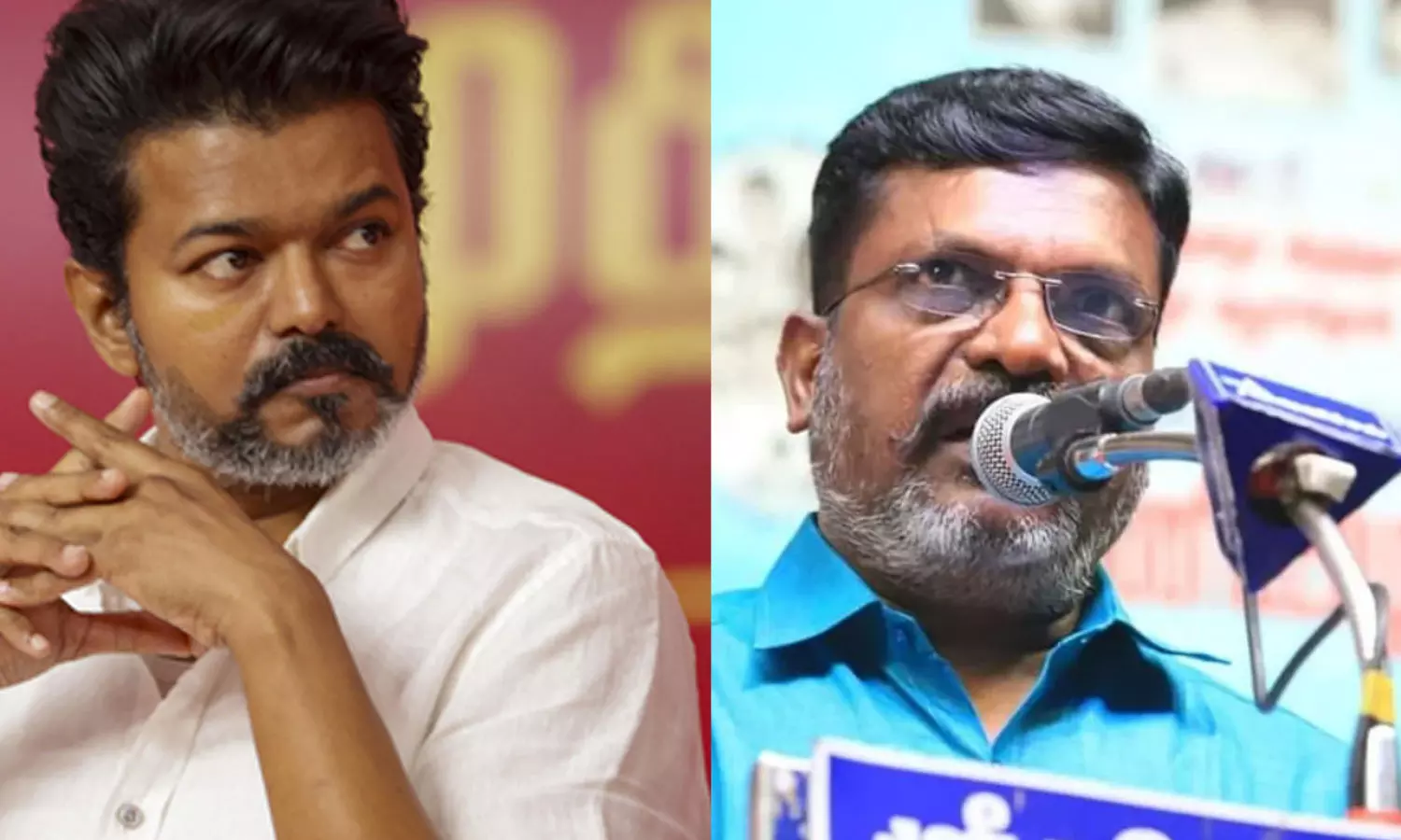 திமுகவை விமர்சிக்கும் விஜய், அதிமுக பற்றி பேசாதது ஏன்? - திருமாவளவன் திமுகவை விமர்சிக்கும் விஜய், அதிமுக பற்றி பேசாதது ஏன்? - திருமாவளவன்