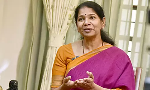 த.வெ.க.வுக்கும் அ.தி.மு.க.வுக்கும் தான் போட்டி... வெற்றி தி.மு.க. கூட்டணிக்கு தான் - கனிமொழி