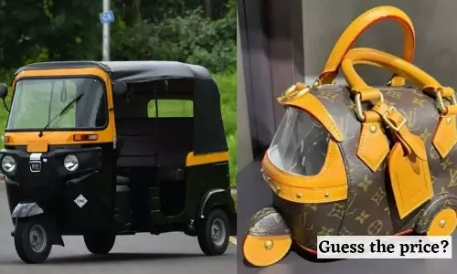 இதுக்கு 17 ஆட்டோ வாங்கிடலாம்... பையின் விலையை கேட்டு நெட்டிசன்கள் கிண்டல்