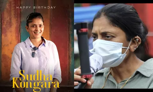 சுதா கொங்கராவிற்கு பிறந்தநாள் வாழ்த்து தெரிவித்த பராசக்தி படக்குழு