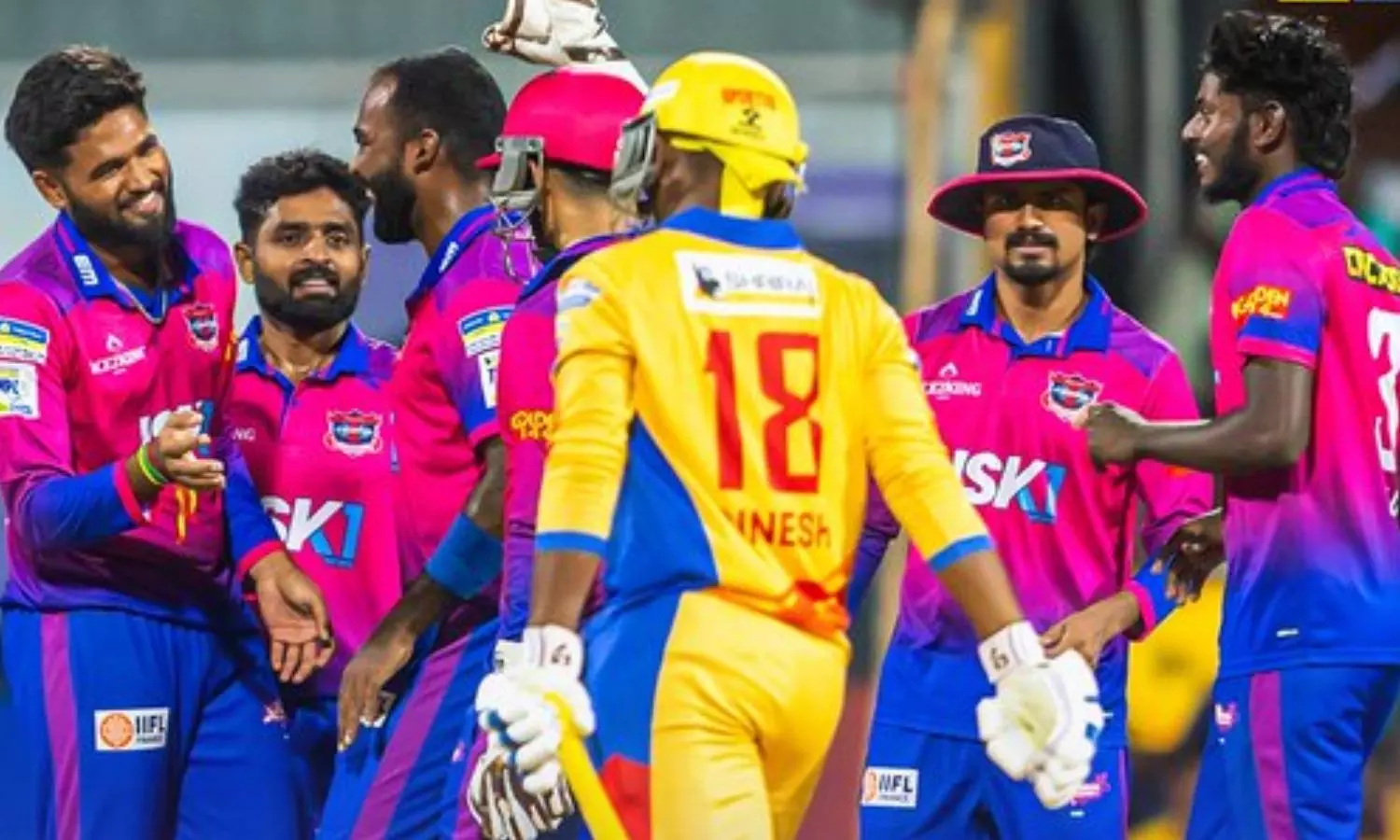 TNPL 2025: இறுதிப்போட்டியில் திண்டுக்கல் அணியை வீழ்த்தி சாம்பியன் பட்டம் வென்ற திருப்பூர் தமிழன்ஸ்! TNPL 2025: இறுதிப்போட்டியில் திண்டுக்கல் அணியை வீழ்த்தி சாம்பியன் பட்டம் வென்ற திருப்பூர் தமிழன்ஸ்!