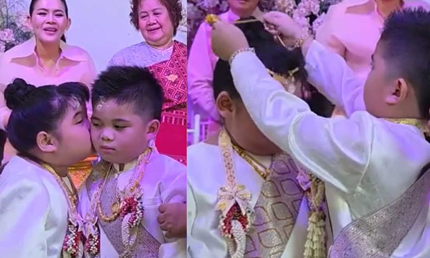 VIDEO : தாய்லாந்தில் 4 வயதான இரட்டை குழந்தைகளுக்கு திருமணம் செய்து வைத்த பெற்றோர்