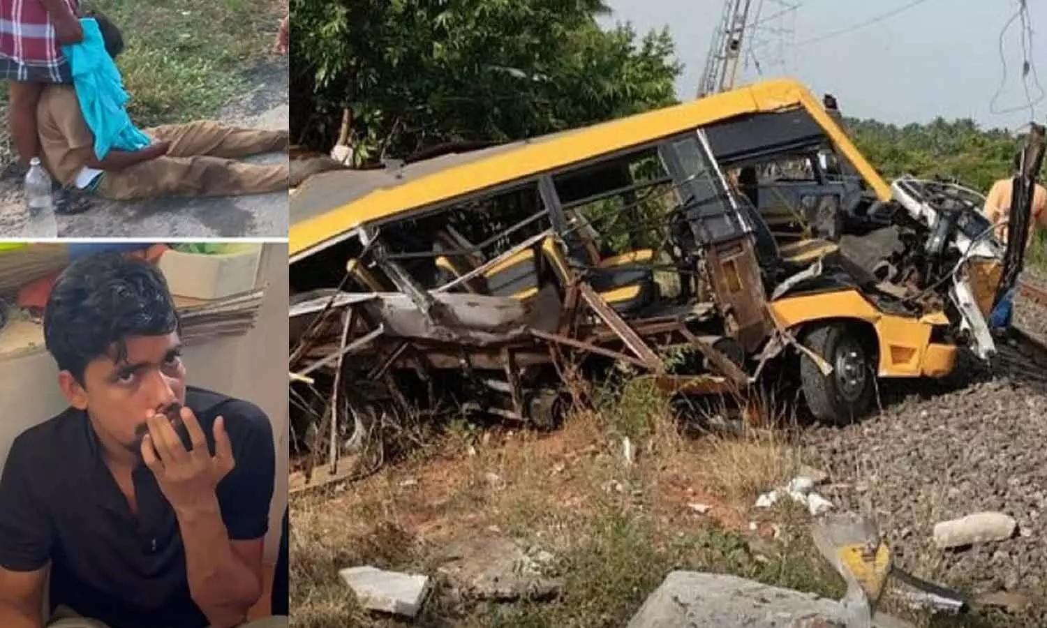 ரெயில்வே கேட்டை திறக்கும்படி நான் கூறவில்லை- வேன் டிரைவர் மறுப்பு ரெயில்வே கேட்டை திறக்கும்படி நான் கூறவில்லை- வேன் டிரைவர் மறுப்பு