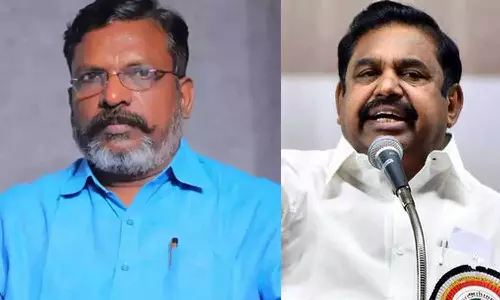 உள்ளே ஒன்று, வெளியே ஒன்று என்பதுபோல் திருமாவளவன் பேசுகிறார்: எடப்பாடி பழனிசாமி