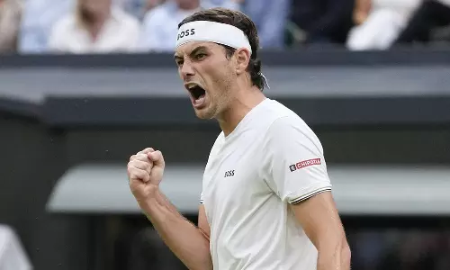 விம்பிள்டன் டென்னிஸ்: அரையிறுதிக்கு முன்னேறினார் டெய்லர் பிரிட்ஸ்