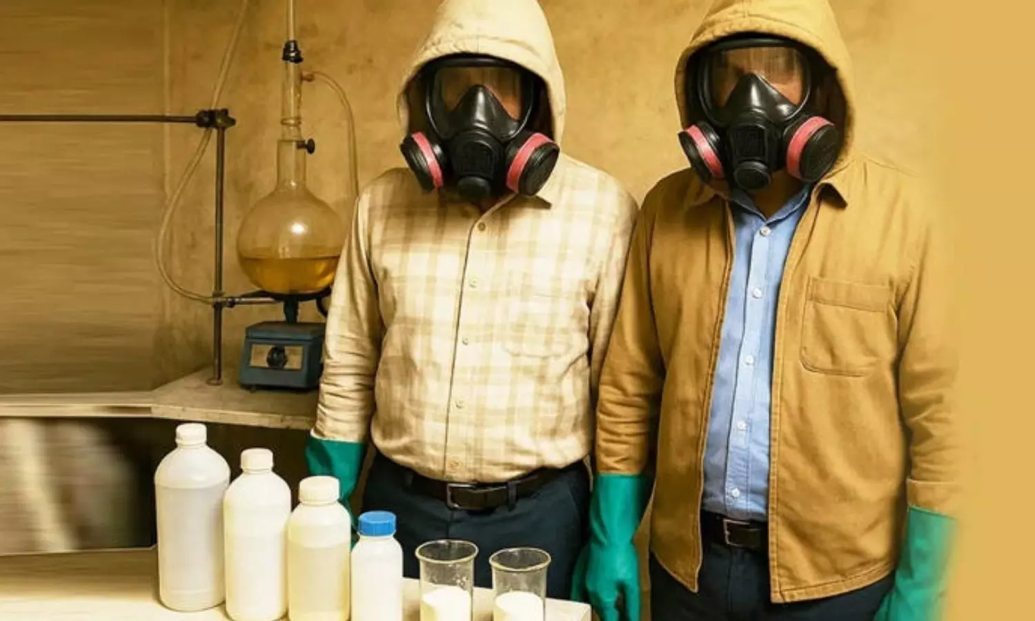Breaking Bad பாணியில் போதை மருந்து தயாரித்த அறிவியல் ஆசிரியர்கள்.. ராஜஸ்தானில் திடுக்!