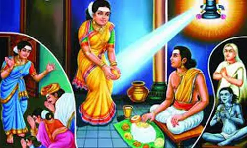 ஈசனால் அம்மையே என்று அழைக்கப்பட்ட காரைக்கால் அம்மையார்