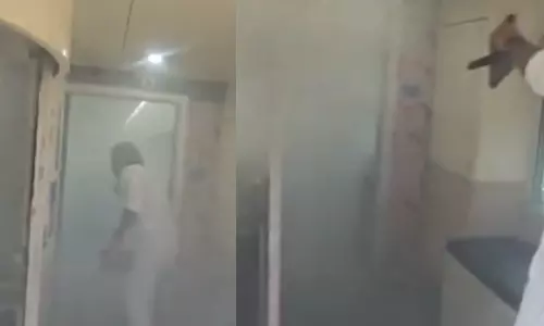 நெல்லை - சென்னை வந்தே பாரத் ரெயிலில் திடீரென புகை வந்ததால் பரபரப்பு - பயணிகள் அச்சம்