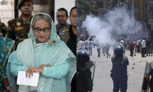 போராட்டக்காரர்களை கண்டதும் சுடுங்கள்.. ஆபத்தான ஆயுதங்களை பயன்படுத்துங்கள் - ஷேக் ஹசீனா பேசிய ஆடியோ லீக்