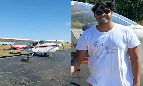 கனடாவில் சோகம்: விமானப் பயிற்சியில் ஏற்பட்ட விபத்தில் சிக்கி கேரள மாணவன் பலி