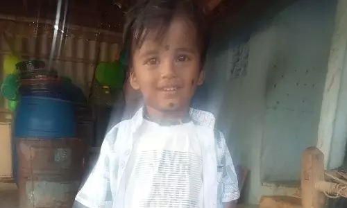 வேடசந்தூரில் அண்டாவில் தவறி விழுந்த 2 வயது குழந்தை பலி