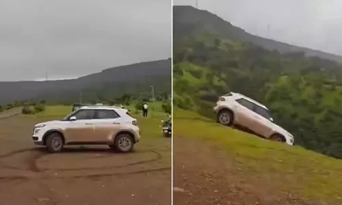 ரீல்ஸ் மோகம்... 300 அடி பள்ளத்தில் காருடன் விழுந்த கல்லூரி மாணவன் உயிர் பிழைத்த அதிசயம்