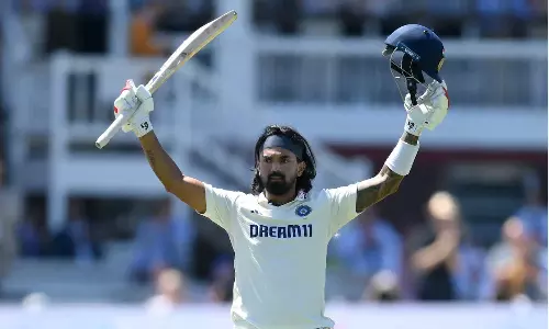 லார்ட்ஸில் சதம் அடித்தார் கே.எல். ராகுல்