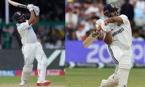 டெஸ்டில் அதிக சிக்ஸ்: ரோகித் சர்மா சாதனையை முறியடித்த ரிஷப் பண்ட்