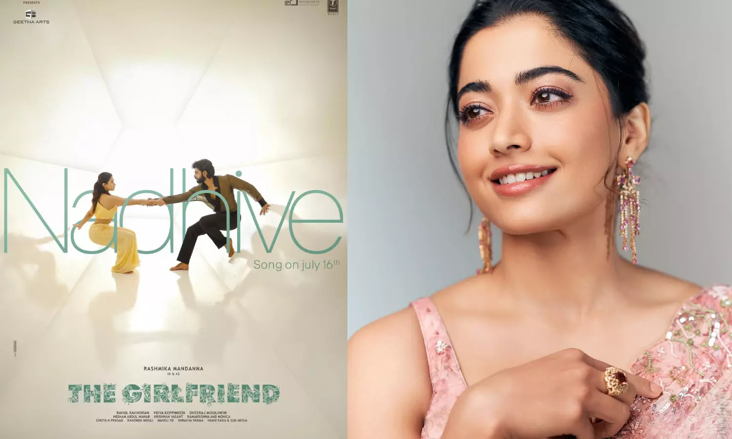 ராஷ்மிகா நடிக்கும் TheGirlfriend படத்தின் ஃபர்ஸ்ட் சிங்கிள் ரிலீஸ் அறிவிப்பு ராஷ்மிகா நடிக்கும் TheGirlfriend படத்தின் ஃபர்ஸ்ட் சிங்கிள் ரிலீஸ் அறிவிப்பு