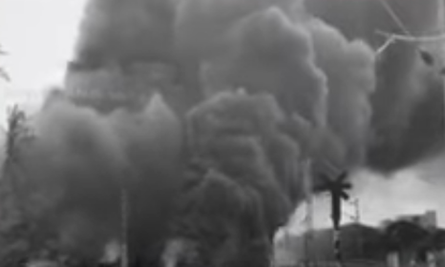 சரக்கு ரெயில் தீ விபத்து எதிரொலி - திருவள்ளூரில் காற்றின் தரம் குறைந்து மாசு அதிகரிப்பு